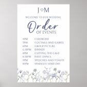 ワイルドフラワーイベント結婚の看板ポスター ポスター (正面)