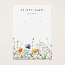 ワイルドフラワーイヤリングディスカード