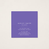 ワイルドフラワーイヤリング表示カード (裏面)