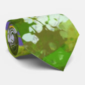 ワイルドフラワーインパスト絵画ズ – オリジナルフラワーアート ネクタイ (ロール)