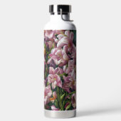 ワイルドフラワーインプレッション ウォーターボトル (左面)