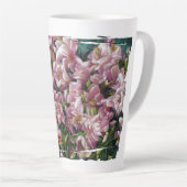 ワイルドフラワーインプレッション カフェラテマグ (右アングル)