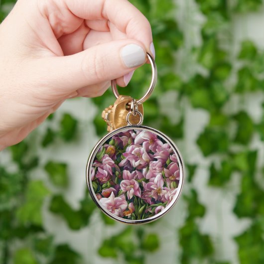 ワイルドフラワーインプレッション キーホルダー (手)