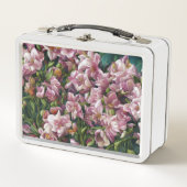 ワイルドフラワーインプレッション メタルランチボックス (正面)