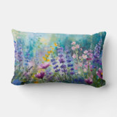 ワイルドフラワーウィムシー枕 ランバークッション (裏面)