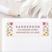 ワイルドフラワーウィムシー |素朴フローラ ラベル (インサイチュ)