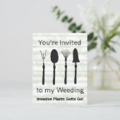 ワイルドフラワーウィーク招待状はがき ポストカード (スタンド正面)