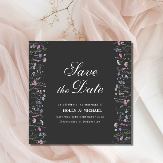 ワイルドフラワーウェディング日付を保存WF1