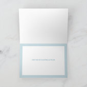 ワイルドフラワーウォータカラーハッピーバースデーカード カード (内部)