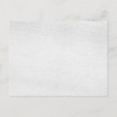 ワイルドフラワーウォータカラーフローラアドバイスへ花嫁 ポストカード (裏面)