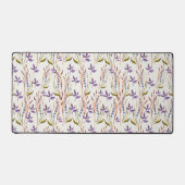 ワイルドフラワーウォータカラープリント デスクマット (正面)