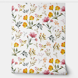 ワイルドフラワーウォーターのカラーフローラ 壁紙