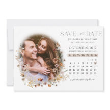 ワイルドフラワーウォーターカラーフローラカレンダー&フォトセーブ