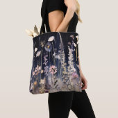 ワイルドフラワーウォーターカラーワイパーズショルダートート トートバッグ (クローズアップ)