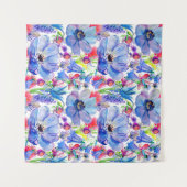 ワイルドフラワーウォーター壁紙 タペストリー (正面(横))