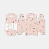 ワイルドフラワーウォーター春ベビーシャワーありがとう フェイバーボックス (折り畳みなし)