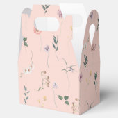 ワイルドフラワーウォーター春ベビーシャワーありがとう フェイバーボックス (オープン)