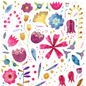 ワイルドフラワーウォーター結婚カラー夕べ披露宴 招待状