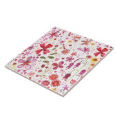 ワイルドフラワーウォーター色 タイル (側面)