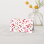 ワイルドフラワーウォーター色 プレイスカード (裏面)