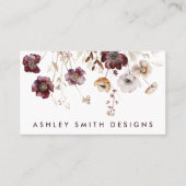 ワイルドフラワーエレガントの名刺 名刺 (正面)