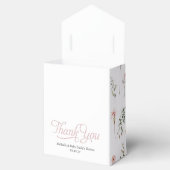 ワイルドフラワーエレガントをテーマにした赤ちゃんシャワーの特典 フェイバーボックス (オープン)