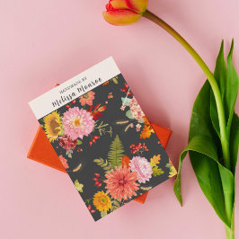 ワイルドフラワーエレガントズネックレスジュエリーディスプレイカード