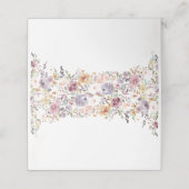 ワイルドフラワーエレガントズブライダルシャワー プレイスカード (外部開封)