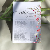 ワイルドフラワーエレガントバラのシューズ結婚ゲーム