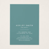 ワイルドフラワーエレガントフィールドキーチェーン表示カード (裏面)