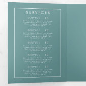 ワイルドフラワーエレガントフィールドパンフレット 三つ折りプログラム (内部最初)