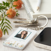 ワイルドフラワーエレガントフィールド従業員ID キーホルダー (正面右)