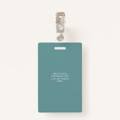 ワイルドフラワーエレガントフィールドIDバッジ バッジ (裏面クリップ)