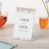 ワイルドフラワーエレガントフローラブライダルシャワー 台座サイン (インサイチュ)