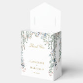 ワイルドフラワーエレガントフローラ結婚金ゴールド フェイバーボックス (オープン)