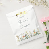 ワイルドフラワーエレガントブライダルシャワー フェイバーバッグ (封をした状態)