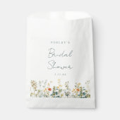 ワイルドフラワーエレガントブライダルシャワー フェイバーバッグ (正面)