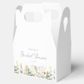 ワイルドフラワーエレガントブライダルシャワー フェイバーボックス (オープン)