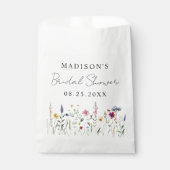 ワイルドフラワーエレガントメドウブライダルシャワー フェイバーバッグ (正面)