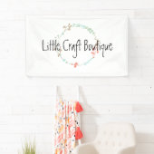 ワイルドフラワーエレガントラインアートリース 横断幕 (インサイチュ)