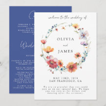 ワイルドフラワーエレガントリースサマー結婚ズ・ウェルカム