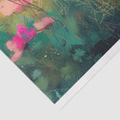 ワイルドフラワーエレガント印象派のデコパージュ 薄葉紙 (詳細)