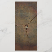 ワイルドフラワーオーク結婚ウッドのメニュー メニュー (裏面)