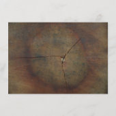 ワイルドフラワーオーク結婚ウッド詳細 エンクロージャーカード (裏面)