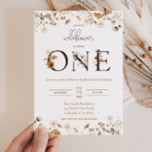 ワイルドフラワーオータムファースト誕生日