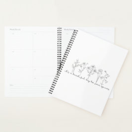 ワイルドフラワーカイロプラクティック、カイロプラクター、背骨、 プランナー手帳