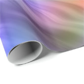 ワイルドフラワーカラフルの波状テクスチャ ラッピングペーパー (ロールコーナー)