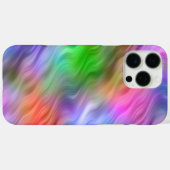 ワイルドフラワーカラフルの波状テクスチャ Case-Mate iPhoneケース (裏面 (横))