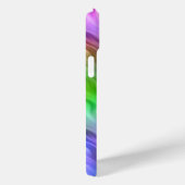 ワイルドフラワーカラフルの波状テクスチャ Case-Mate iPhoneケース (裏面 / 右)