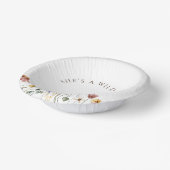 ワイルドフラワーカラフルの誕生日ワイルドフラワーの彼女はワイルドフラワーだ ペーパーボウル (傾斜あり)